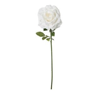 ROSA SINGOLA 100 CM bianco (Cod. 40049-01)