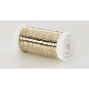 BOBINA FILO FERRO DECO PREMIUM MM.0,30 GR.100 champagne (Cod. 1434-27)