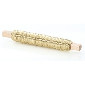 SPOLETTA FILO DECORATIVO GR.100 MM 0,55  50MT. champagne (Cod. 2750-38)
