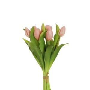 MAZZO TULIPANI X 7 30 CM rosa (Cod. 37375-02)