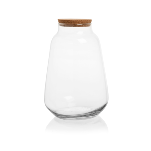 TERRARIUM DUNE CON TAPPO SUGHERO H30 D21  (Cod. 39999-01)