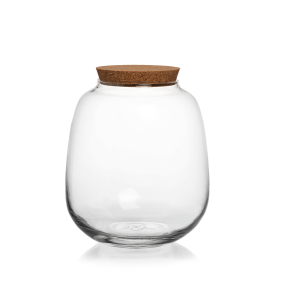 TERRARIUM RAHA CON TAPPO SUGHERO H20 D19  (Cod. 39995-01)