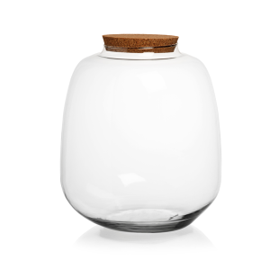 TERRARIUM RAHA CON TAPPO SUGHERO H25 D23  (Cod. 39996-01)
