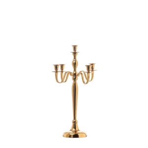 CANDELABRO METALLO X5 H60 CM oro (Cod. 40015-01)