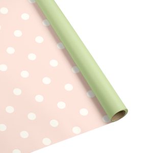 BOBINA B&P POIS PROF. AROMA BOROTALCO H100  MT.25 60MY rosa-verde (Cod. 39792-05)