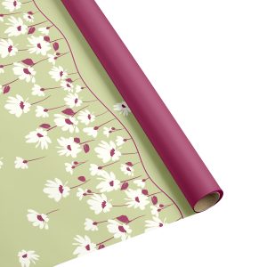 BOBINA B&P FLY DAISY 50my (più spessa) H100 CM 25 MT verde-magenta (Cod. 39791-01)