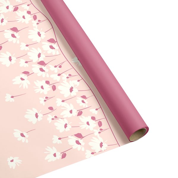 BOBINA B&P FLY DAISY 50my (più spessa) H100 CM 25 MT rose-dust (Cod. 39791-02)
