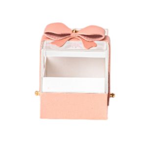 SCATOLINA PLEXIGLASS 6,5X6,5XH7 CM rosa (Cod. 39447-02)