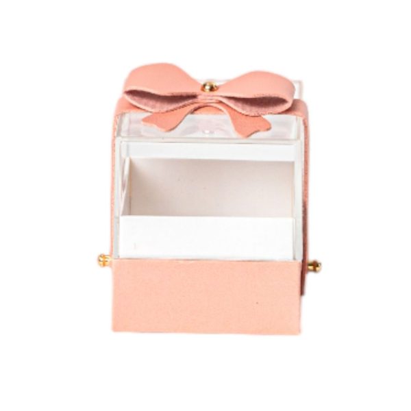 SCATOLINA PLEXIGLASS 6,5X6,5XH7 CM rosa (Cod. 39447-02)