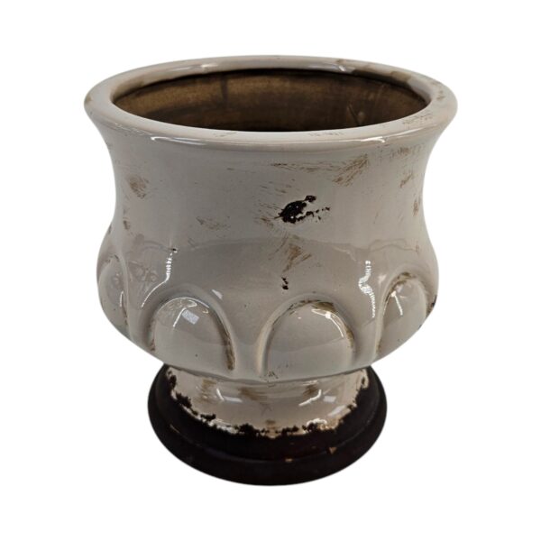 COPPA CERAMICA D15 H16 CM bianco (Cod. 40177-01)