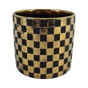 VASO CERAMICA SCACCHI D13  CM  (Cod. 40182-01)