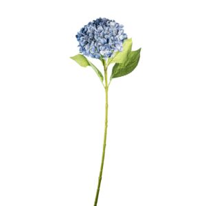 RAMO ORTENSIA 4 FOGLIE 65 CM blu (Cod. 40149-02)