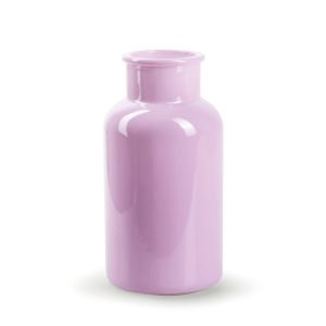 BOTTIGLIA BRAXTON VETRO H16,5 D8 CM lilla (Cod. 40077-01)