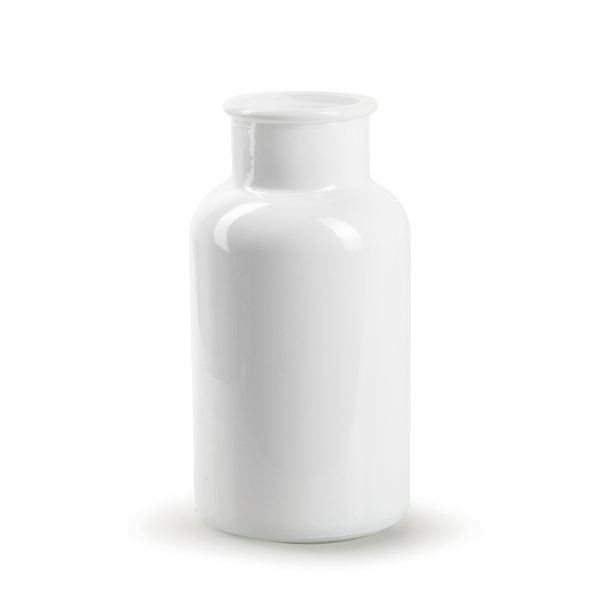 BOTTIGLIA BRAXTON VETRO H16,5 D8 CM bianco (Cod. 40077-03)