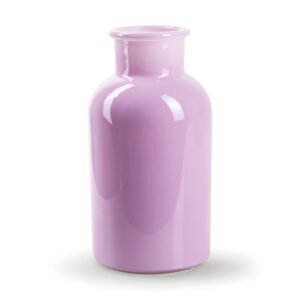 BOTTIGLIA BRAXTON VETRO H20 D10 CM lilla (Cod. 40078-01)