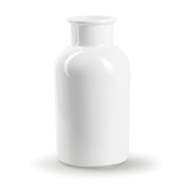 BOTTIGLIA BRAXTON VETRO H20 D10 CM bianco (Cod. 40078-03)