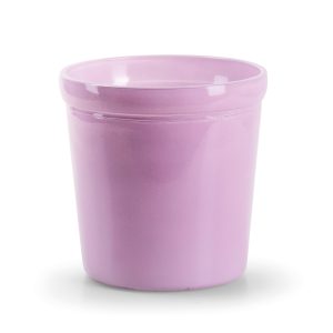 VASO POTTZ VETRO H12,5 D12,5 CM lilla (Cod. 40079-01)