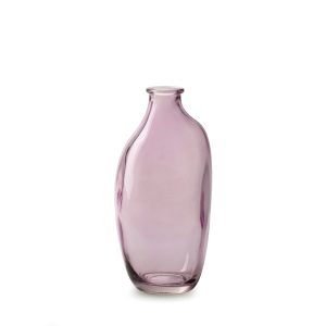 BOTTIGLIA RIFKA VETRO H15 D7 CM lilla (Cod. 40081-01)