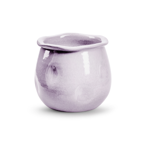 VASETTO DOTS H24 D22 CM lilla (Cod. 40089-01)