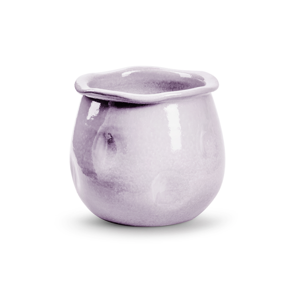 VASETTO DOTS H24 D22 CM lilla (Cod. 40089-01)