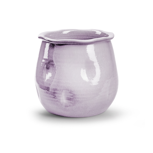 VASETTO DOTS H29 D27 CM lilla (Cod. 40090-01)