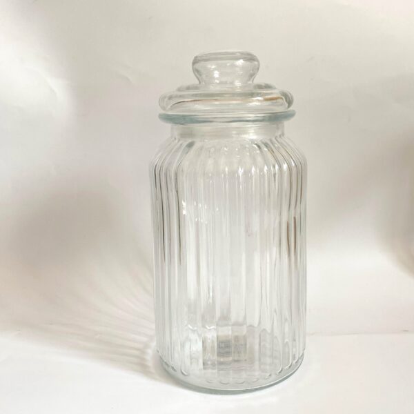 CONTENITORE VETRO D11 H 22 CM  (Cod. 23886-01)