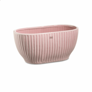 VASO KOLE 20X10 H10,5 CM (PER 2 MINI PHALENOPSIS) rosa (Cod. 40130-03)