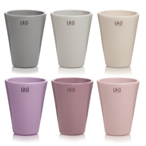 SET 6 CASPO' EVEREST D15 H20 CM colori-assortiti (Cod. 40065-01)