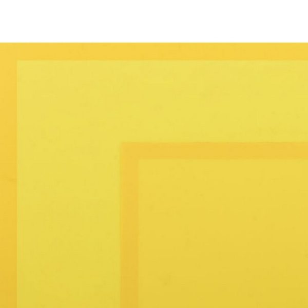 25 PZ. FOGLI OPALINA GLAM 50X50 CM  giallo (Cod. 40140-01)