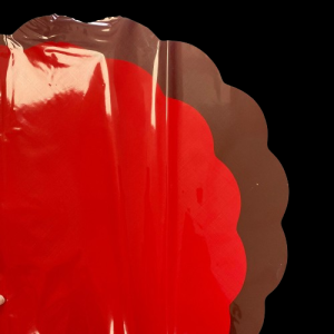 SOTTOVASO HESSIAN ACCOPPIATO D94 25 COPPIE TOT. 50PZ rosso (Cod. 31990-01)