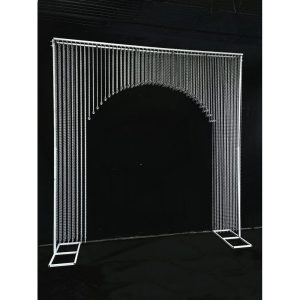 ARCO CON TENDAGGIO FILI PLASTICA 250X30X250 vb  (Cod. 40056-01)