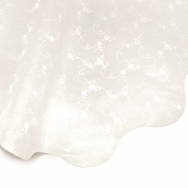 SOTTOVASO FLORIADE D80 40MY TOT.50PZ bianco (Cod. 40098-01)