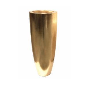 PORTAFIORI TONDO ALTO  D39 H80 VB oro (Cod. 40059-02)