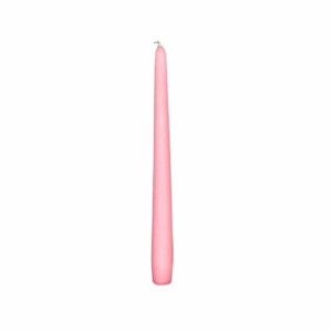SET 12 CANDELE CONICHE H25 D2,5 CM rosa (Cod. 9872-03)