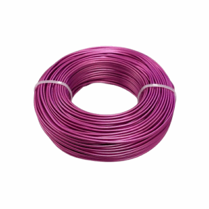 FILO ALLUMINIO LACCATO MM.2 MT.60 500GR fenicottero (Cod. 3576-32)