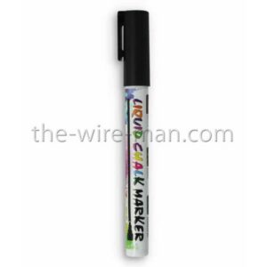 PENNARELLO MARCATORE A GESSO PER LAVAGNE-ETICHETTE nero (Cod. 40199-01)