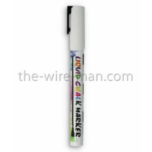 PENNARELLO MARCATORE A GESSO PER LAVAGNE-ETICHETTE bianco (Cod. 40199-02)