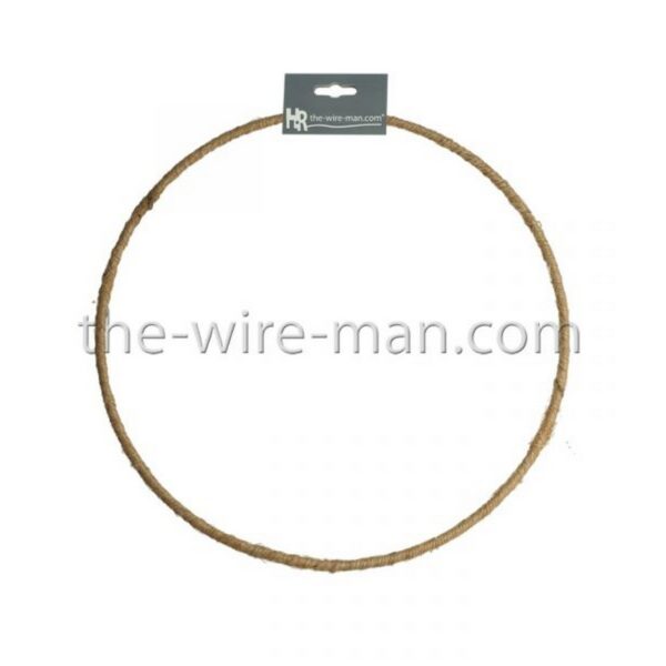 ANELLO METALLO DIAMETRO 25 CM naturale (Cod. 40200-02)