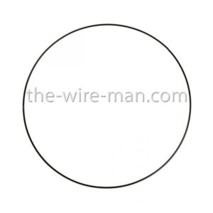 ANELLO METALLO DIAMETRO 35 CM nero (Cod. 40201-01)