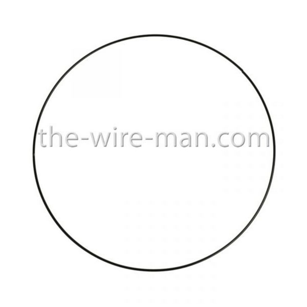 ANELLO METALLO DIAMETRO 35 CM nero (Cod. 40201-01)