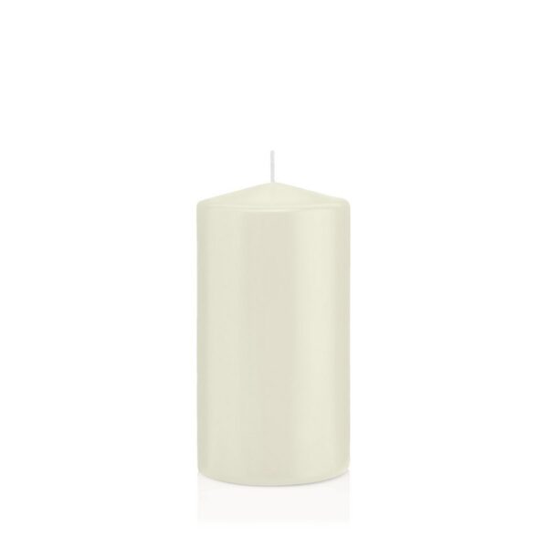 CANDELA MOCCOLO D 8 CM H 15 CM avorio (Cod. 35635-05)