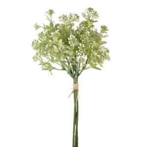MAZZO DI FIORI E BACCHE X3 37 CM bianco (Cod. 40206-02)