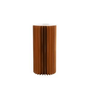 COLONNA CARTA 180GR CON BASE PLEXIGLASS 30X80 CM kraft (Cod. 39816-02)