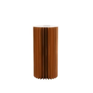 COLONNA CARTA 180GR CON BASE PLEXIGLASS 30X80 CM kraft (Cod. 39816-02)