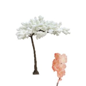 PIANTA GIGANTE PESCO 30 RAMI 280X150 H320 CM rosa (Cod. 40192-01)