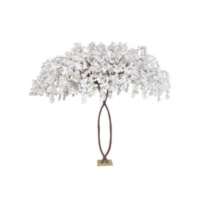 PIANTA GIGANTE PESCO 30 RAMI D290 H280 CM bianco (Cod. 40191-02)