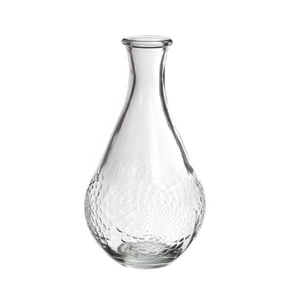 VASO VETRO DAHLIA H16 D9 CM trasparente (Cod. 40287-01)