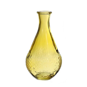 VASO VETRO DAHLIA H16 D9 CM curry (Cod. 40288-04)