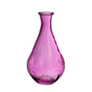 VASO VETRO DAHLIA H16 D9 CM fucsia (Cod. 40288-05)