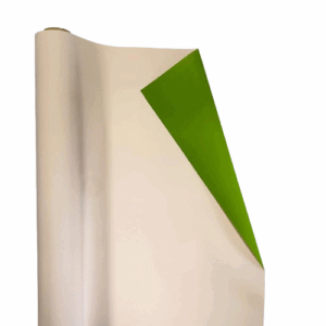 ROTOLO PERLATO BILATO "CONTRASTE" 1X40 MT verde-nocciola (Cod. 23878-15)
